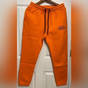 Von Dutch Orange Sweatpants Men’s Size Large